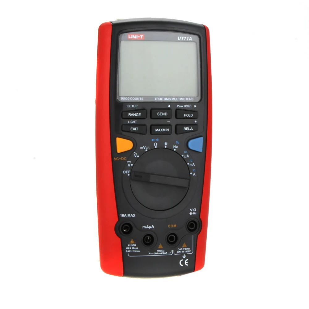 UNI T UT71A True RMS 20000 Counts Double Backlight USB Interface DMM ...