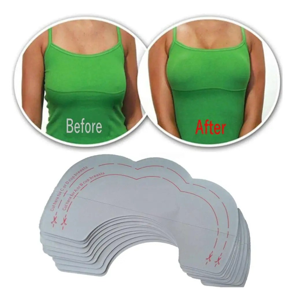 

Fashion 10 Piece Women's Lingerie Bralette Breasts Lift Adhesive Tapes Ribbon Paste Bra Pad Women Self Adhesive Nipples Stickers