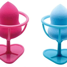 600 шт/партия губка для макияжа Пластиковые футляры Косметическая подставка для буфами Губка из бутылочной тыквы сушилка для яиц подставка для спонжа