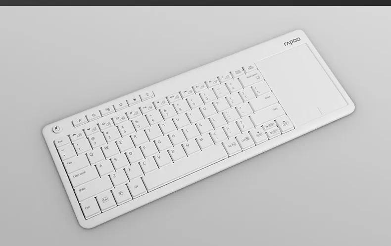 Rapoo K2600 2,4G беспроводная сенсорная клавиатура тонкая клавиатура с большой сенсорной панелью для Smart tv/ноутбука/компьютера/планшета
