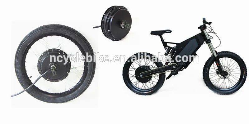 Discount v3 5000W Motor highest torque electric bike hub motor 10kw peak power 24X5T windings 50H magnet 4