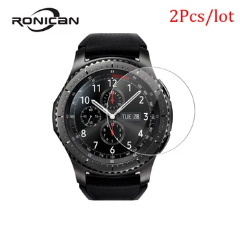 

2 Pieces For Samsung Gear S3 Classic Tempered Glass Ultra Cltra 9H For Samsung Gear S3 Frontier Smartwatch Film Screen Protector