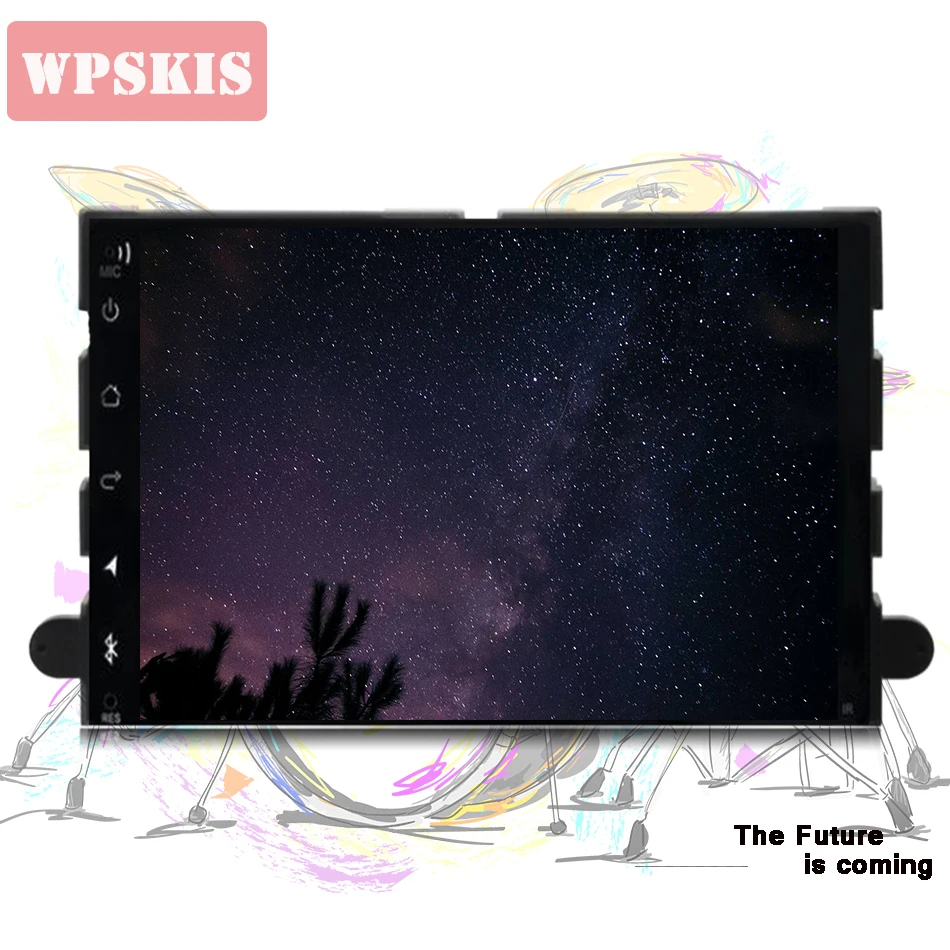 

7 Inch Android 9.0 4G 64G Car Radio DVD Player for Ford Explorer Edge Expedition with GPS Navigation Bluetooth TV Map Screen