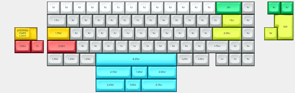 KBD65 PCB с поддержкой интерфейса type-C QMK прошивка для пользовательской 65% механической клавиатуры