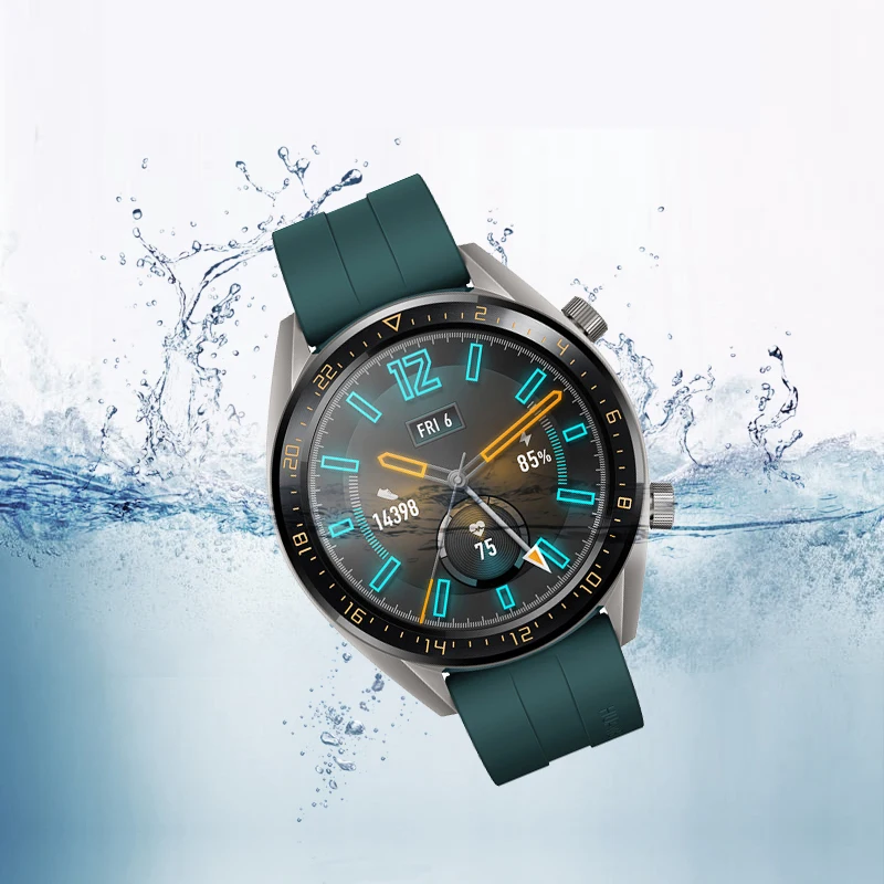 Ремешок силиконовый для Huawei Watch GT2 pro браслет samsung galaxy watch 3 45 мм gear S3 Frontier active 2 22