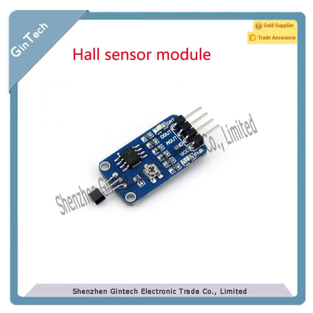 Free Shipping 49E Linear Hall Effect Sensors Hall sensor module motor