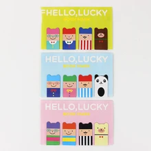 

BP8PCS/2 Sets Cute Stationery HELLO Magnetic Bookmarks School Office Supplies Student Prize Book Mark Clips WJ-SMT101