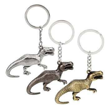 

LEEPEE Car-styling Fashion Auto Keychain Car Key Chain Metal Key Ring Dinosaur Keyring Bag Purse Pendant