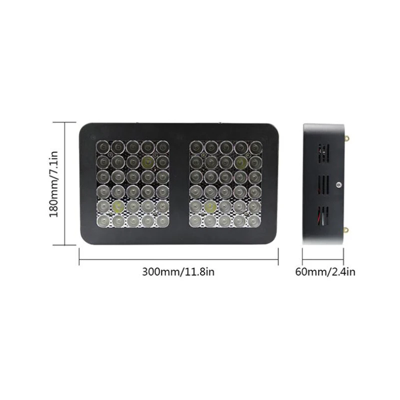 Reflector Series 600W 300W Double Chips LED Grow Light Full Spectrum Indoor Plant Grow Lights Lamps for Indoor Plants (8)