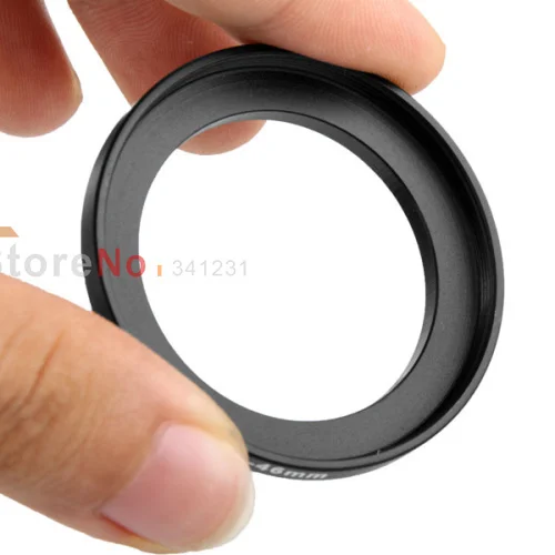 

2pcs Camera 37-46mm 37 to 46 Lens Filter Step Down Ring Adapter For Canon Nikon sony all camera DSLR With Tracking