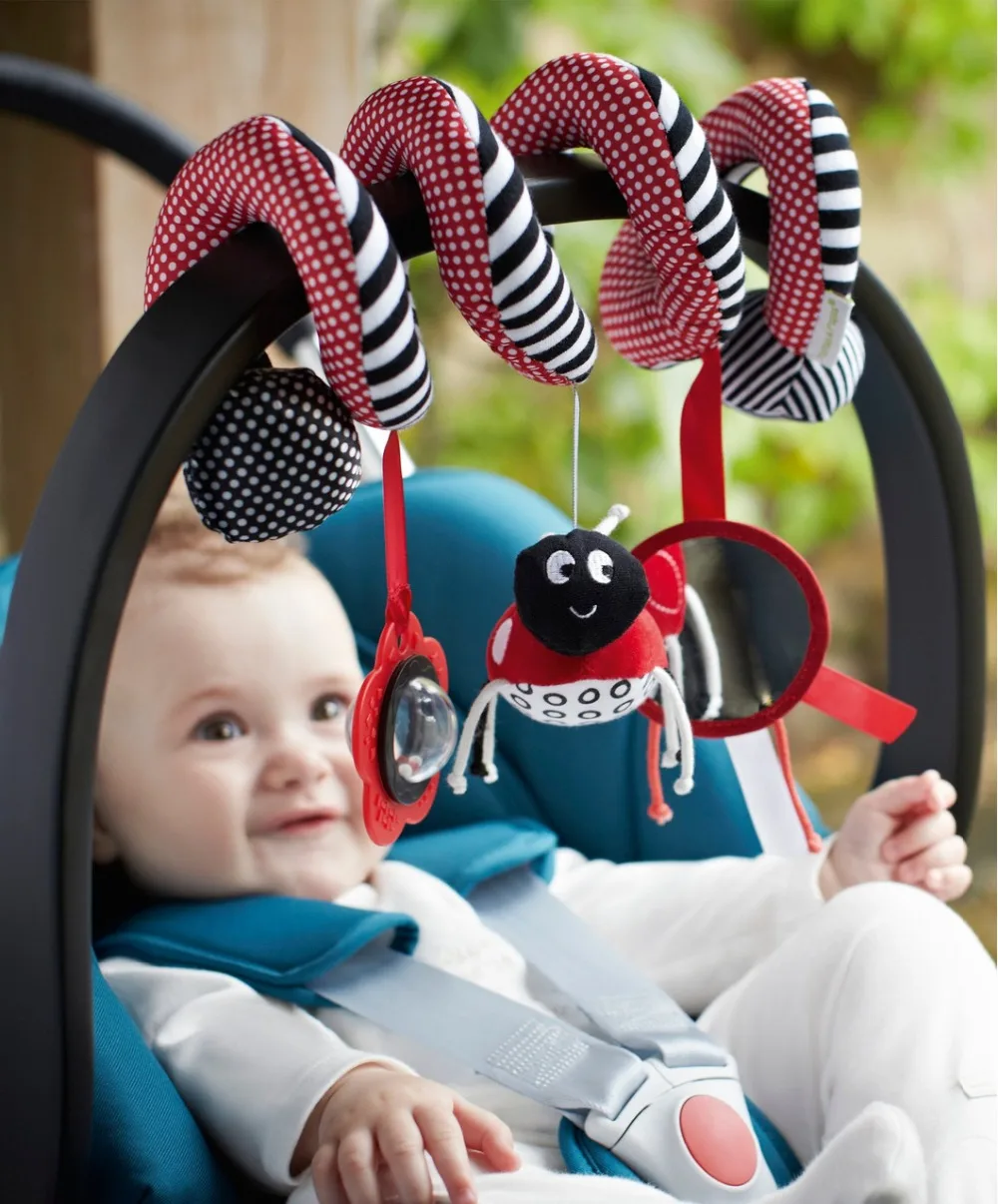 Cute Spiral Activity Stroller Car Seat Cot Lathe Hanging Baby play