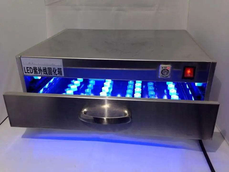 Russia only,no tax!!UV glue curing box,LED curing oven,UV glue oven, UV