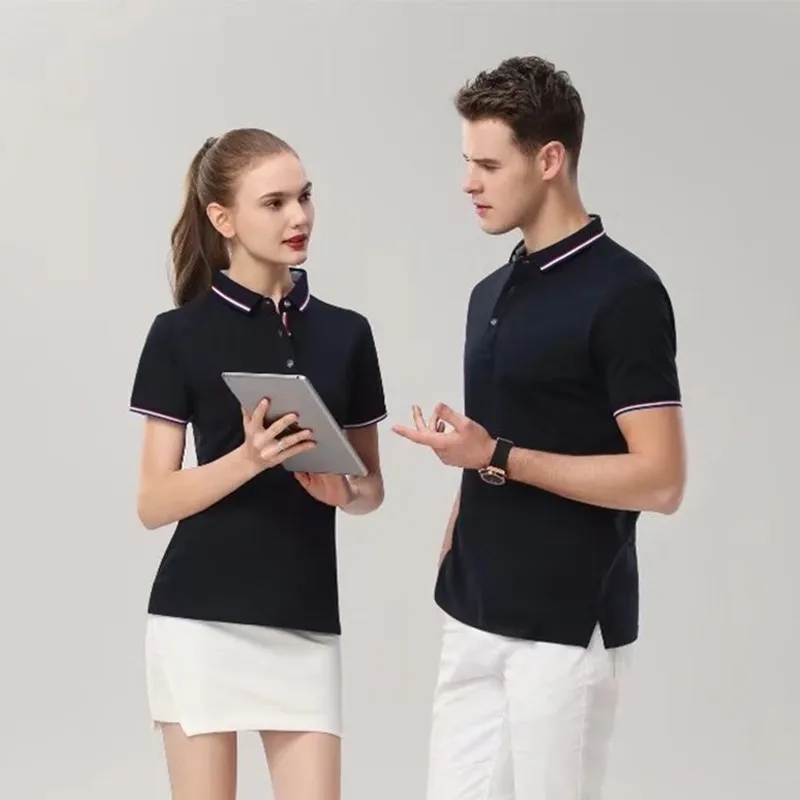 

Men Women universal style short sleeve cotton solid colorTraining & Exercise Polo size s-4xl plus good quality Polo 1892