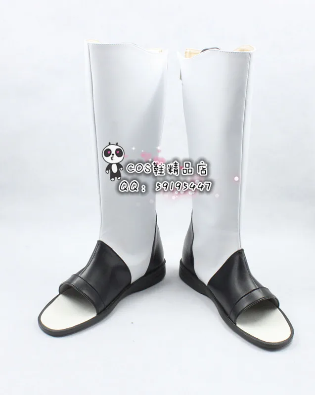 Naruto Akatsuki Itachi White Cosplay Shoes Boots X002 | Тематическая одежда и униформа