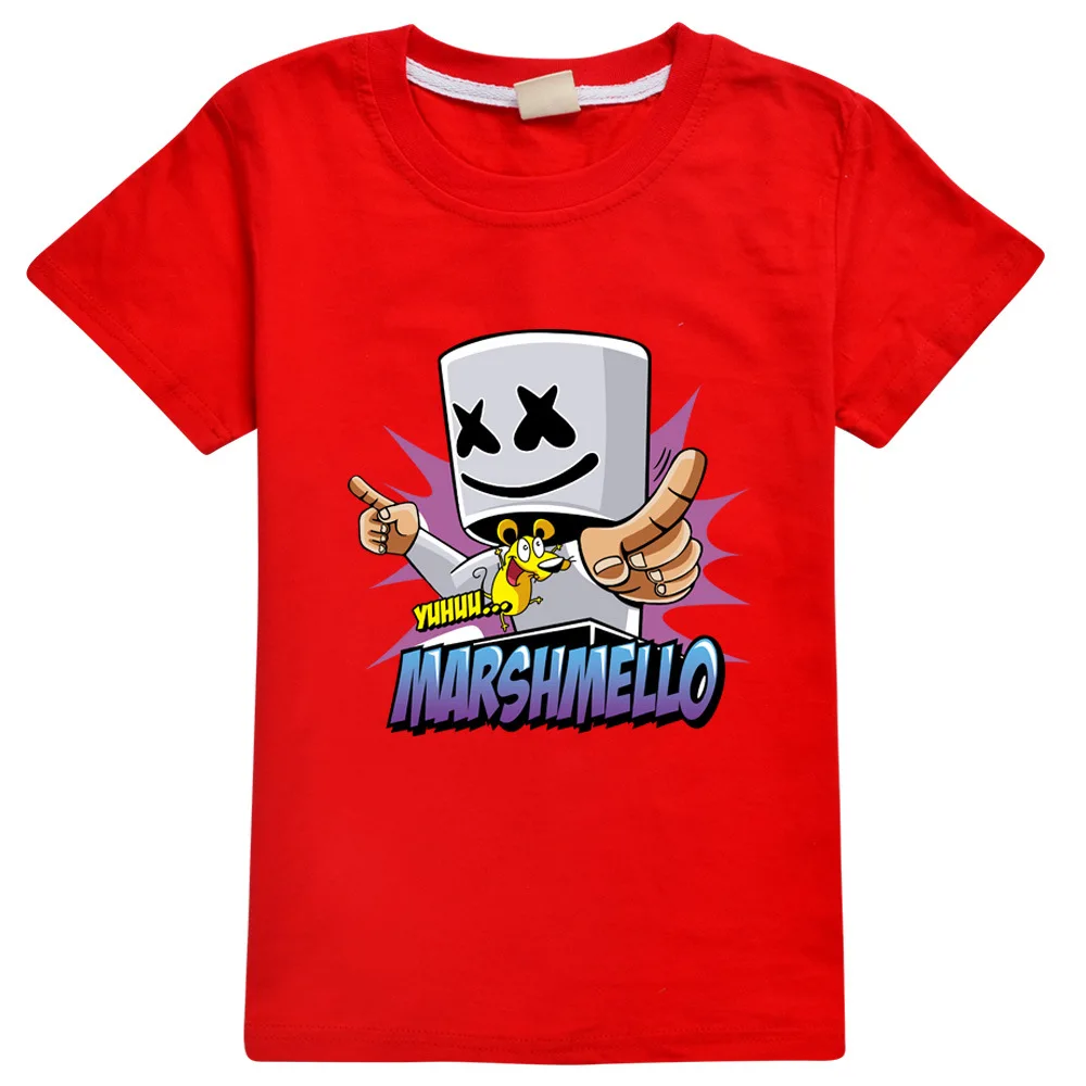 Modis dj marshmello Kids t shirts hoodie clothes Child Black New summer top Short Sleeve T-shirt for Girls Boys 100%cotton Modis dj marshmello Kids t shirts hoodie clothes Child Black New summer top Short Sleeve T-shirt for Girls Boys 100%cotton