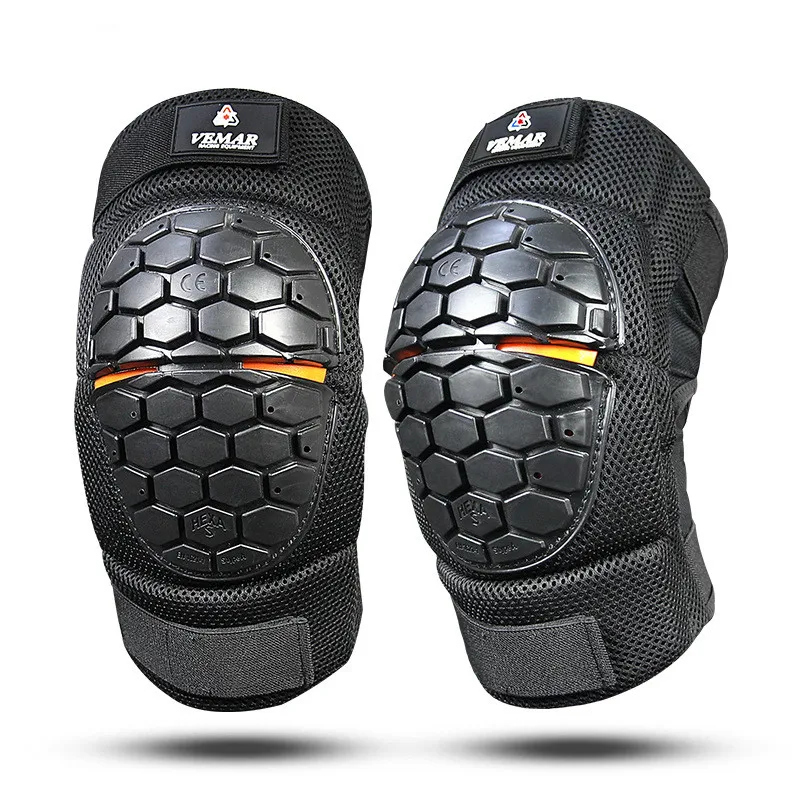 

2PCS Motocross Knee Protector Summer Biking Motorcycle Knee Pads Wind Warm Leg Protection Sports Cycling Guard Protector Gear