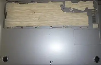 

Laptop top cover for samsung 530U3B sliver new BA81-8486A