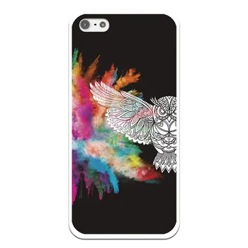 

WP006 Owl costume drawing stand case for Apple IPhone 5/5S/SE