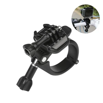 

360 Rotary Clamp Handlebar Pole Tube Mount for GoPro Hero 7 6 5 4 XiaoYi 4K Eken Sjcam Action Cam for Go Pro Accessory