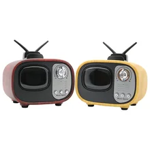Cartoon TV shape Bluetooth Speaker Wireless Portable Speakers Mini Hand Speaker Bluetooth for Mobile Phone PC