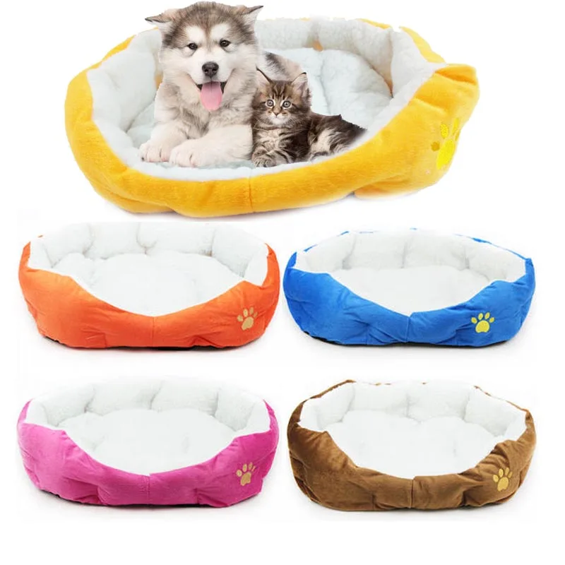 

Soft Puppy Dog Cat Bed Mats Mini House Bed Sofa Kennels For Puppy Small Dog Cushion Pad Kitten Basket Cat Dog Pet Supplies