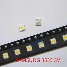 200 штук Samsung LED подсветка высокая мощность светодиодный 1 Вт 3537 3535 100LM холодный белый SPBWH1332S1BVC1BIB lcd подсветка для ТВ приложения