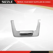For Nissan Titan 2004-2012 Plastic Chrome Tailgate Rear Panel Door Handle Lower Cover 2pcs