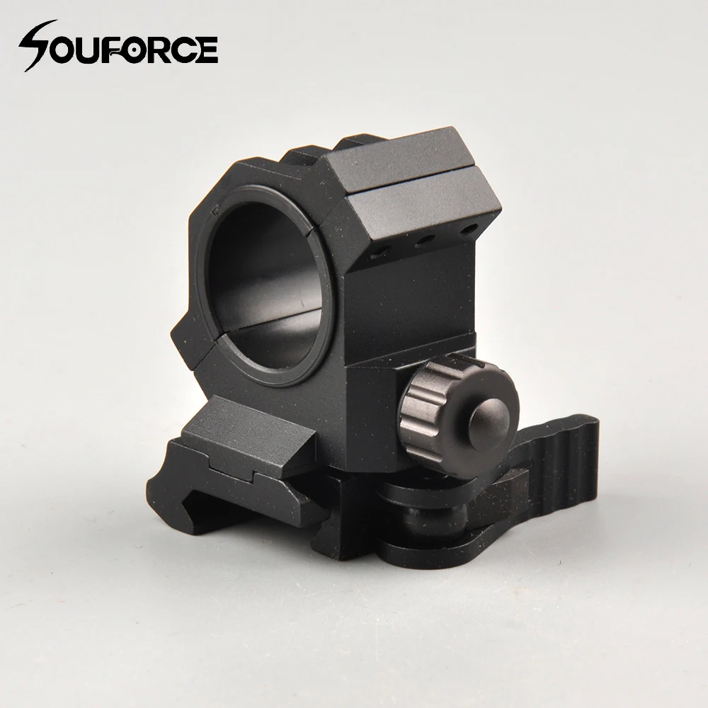 

Quick Release 3 Screws Scope Mount 25.4/30mm Adjustable QD Scope Ring Fit 20 mm Weaver/Scope/RIS Rail Accessories for Hunting