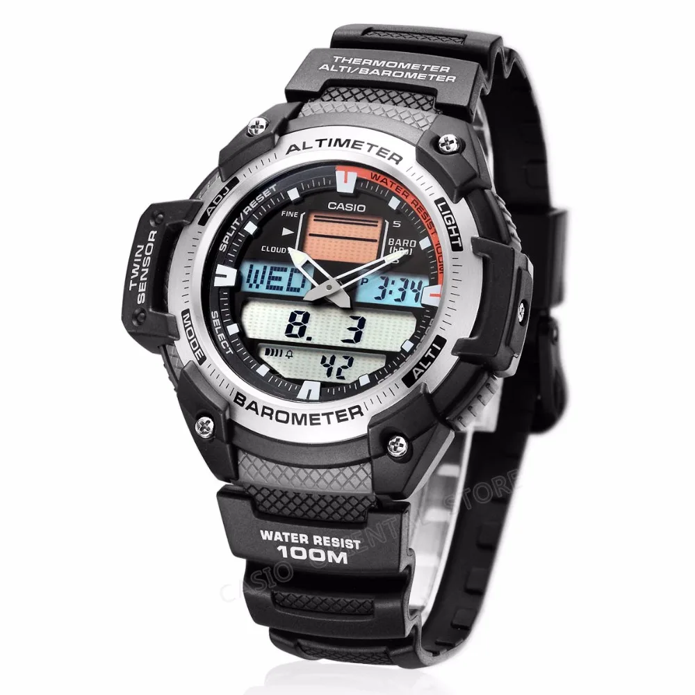 Casio watch 2017 хронограф спорт мужские часы лучший бренд класса люкс военно кварцевые