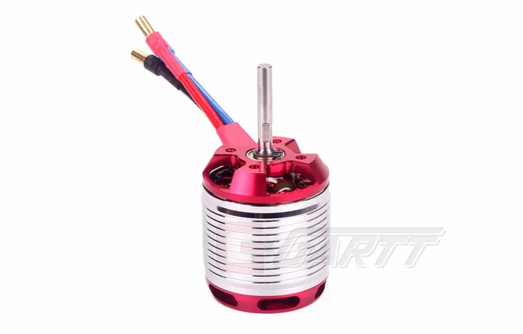 GARTT HF 530KV 4500W Бесщеточный мотор красного цвета для 700 Align Trex RC вертолет