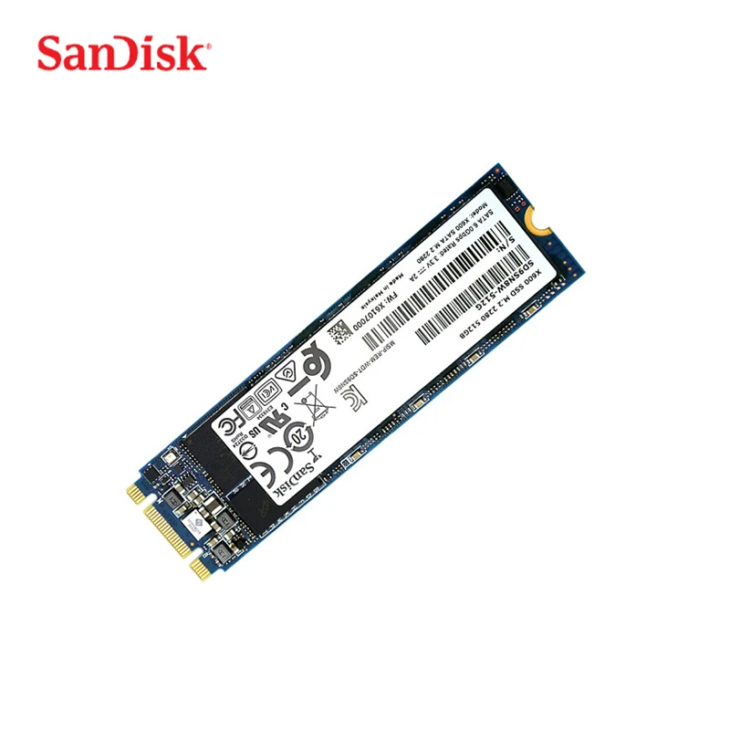 Sandisk Internal Solid State Disk 128GB 256GB 512GB 1T X600 Hard Drive M.2  2280 for Laptop Desktop|Internal Solid State Drives| - AliExpress