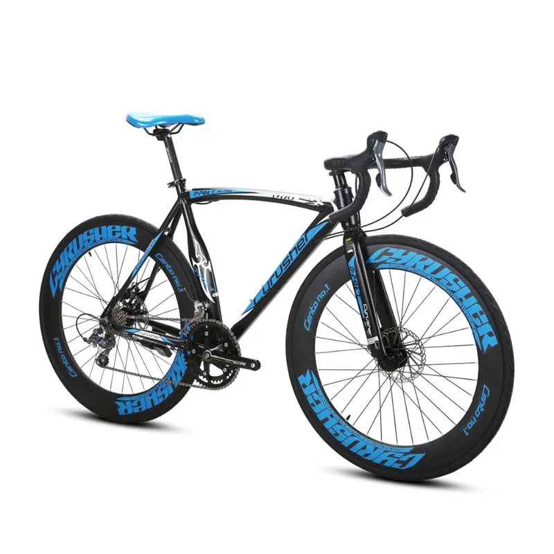 Cyrusher XC700 Racing Road Bike 700Cx54cm Light Aluminum Frame 16 font b Speeds b font Pro