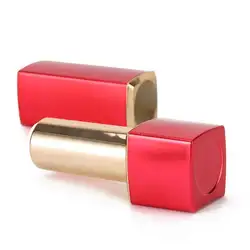 Красный красоты губ придерживаться косметический контейнер с магнитом Кепки, Помада бутылки Бальзамы для губ Gloss трубки F20172114