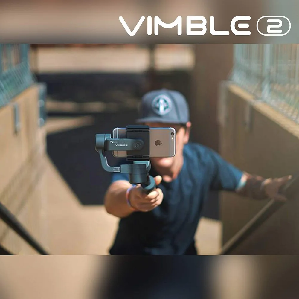 UK Stock FeiyuTech Vimble 2 3-Axis Handheld Gimbal Stabilizer for iPhone X 8 7 Plus Samsung Galaxy 
