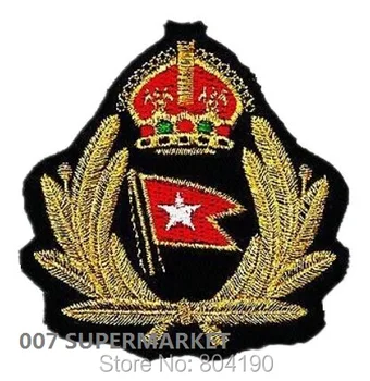 

TITANIC White Star Line Officers's Cap LOGO Animated Series TV MOVIE Costume Embroidered Emblem applique iron on patch