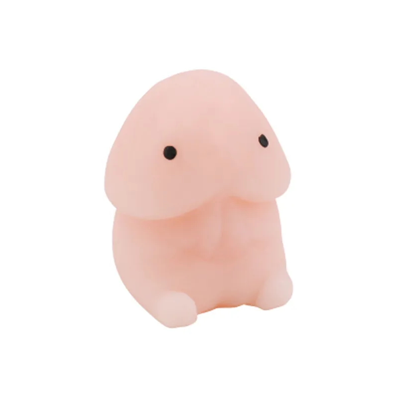 High quality cute small Tintin soft rubber large breasts squeeze spoof creative decompression toys 1 High quality cute small Tintin soft rubber large breasts squeeze spoof creative decompression toys 2