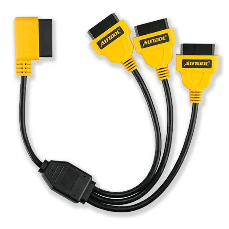 AUTOOL автомобильный OBD2 разделительный тер кабель автомобильный 50 см OBD 2 II Мужской и Женский Y кабели 1 до 3 конвертер адаптер удлинитель сплит-ш... AUTOOL автомобильный OBD2 разделительный тер кабель автомобильный 50 см OBD 2 II Мужской и Женский Y кабели 1 до 3 конвертер адаптер удлинитель сплит-ш...