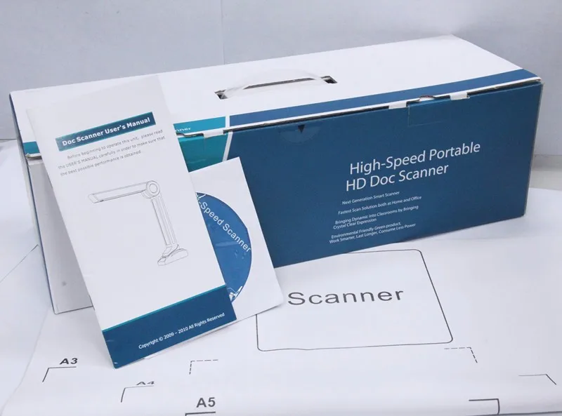2 Мп HD захват OCR штрих-код и сканер документов высокоскоростной портативный визуализатор S200L