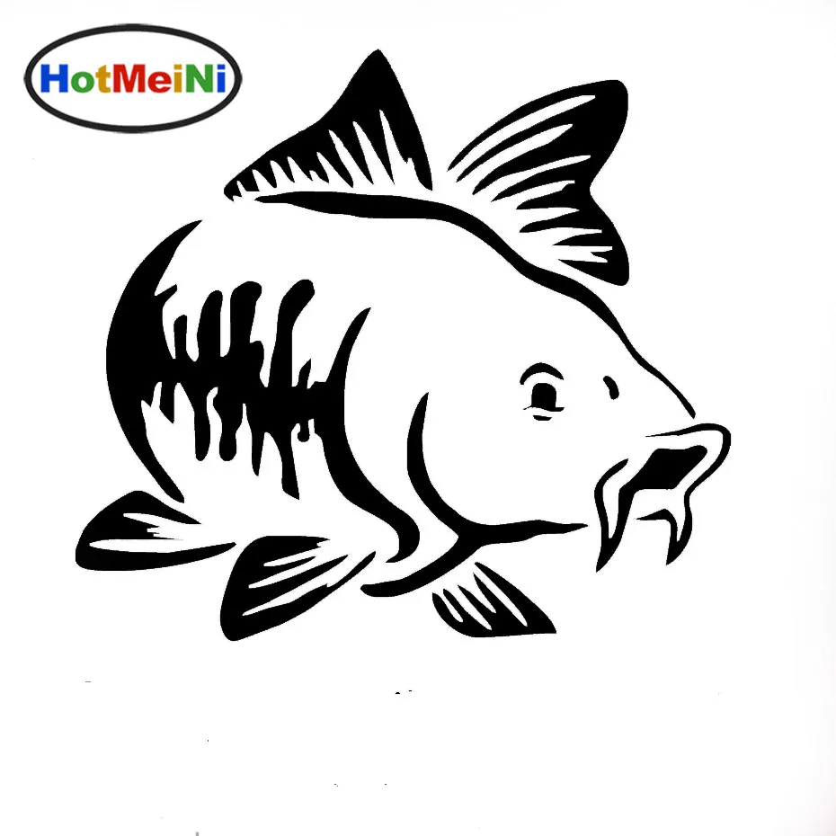 HotMeiNi 15*15 см горячая Распродажа карповая рыболовная машина виниловая переводка