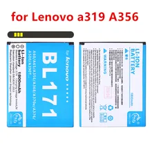 BL171 Батарея для lenovo A319 A60 A500 A65 A390 A368 A390T A356 A370E A376 BL 171 батареи+ отслеживание