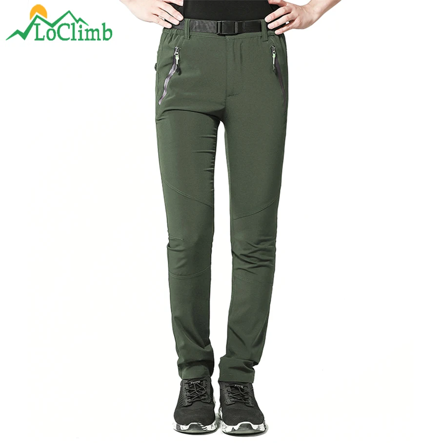 LoClimb Women's Summer Outdoor Camping Hiking Pants Women Quick Dry