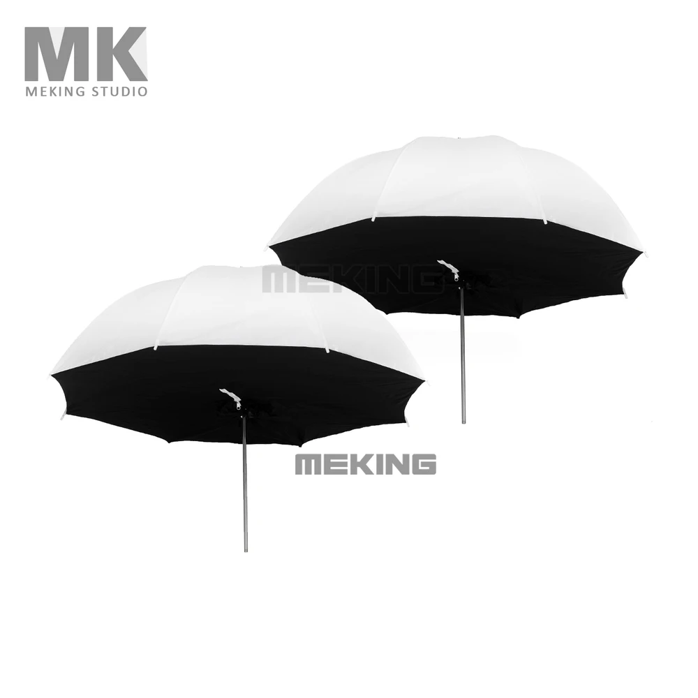 2Pcs Fotografia Softbox Ombrello 84Cm/33 "Fotocamera Portatile Foto Soft Box Per Speedlight Per Studio Fotografico