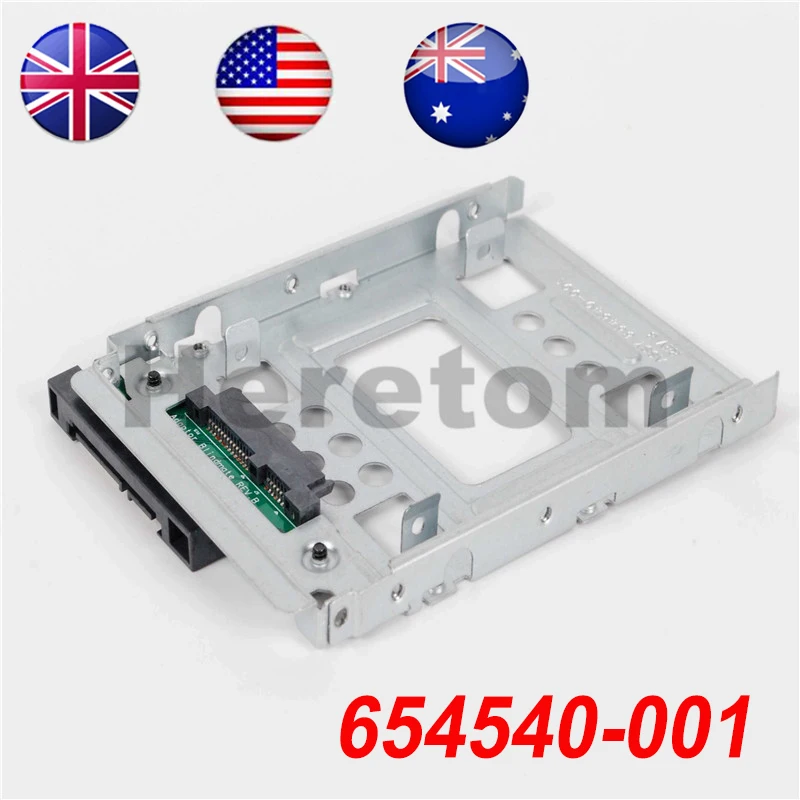 

Лоток адаптера для жесткого диска SATA 2,5-3,5 дюйма, 654540-001, для G10 774026-001 651314-001 Gen8/gen9 N54L N40L N36 x7k8w