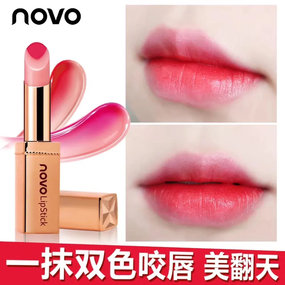 Fashion Korean Bite Lipstick Make Up Two Tone Tint Silky Long Lasting Moisturzing Nourishing Lipstick Balm Lip Cosmetic Makeup Fashion Korean Bite Lipstick Make Up Two Tone Tint Silky Long Lasting Moisturzing Nourishing Lipstick Balm Lip Cosmetic Makeup