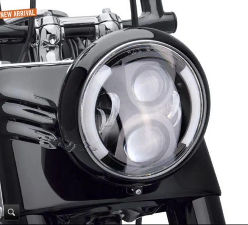 60W OSRAM Daymaker LED Motorcycle Projector Headlight Fits Harley Davidson