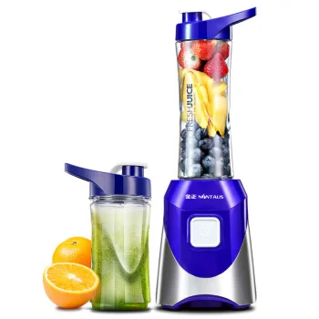 

JZM-2016 Portable Home Juicer Stir Milkshake Fruit Juice Double Cup Mixer