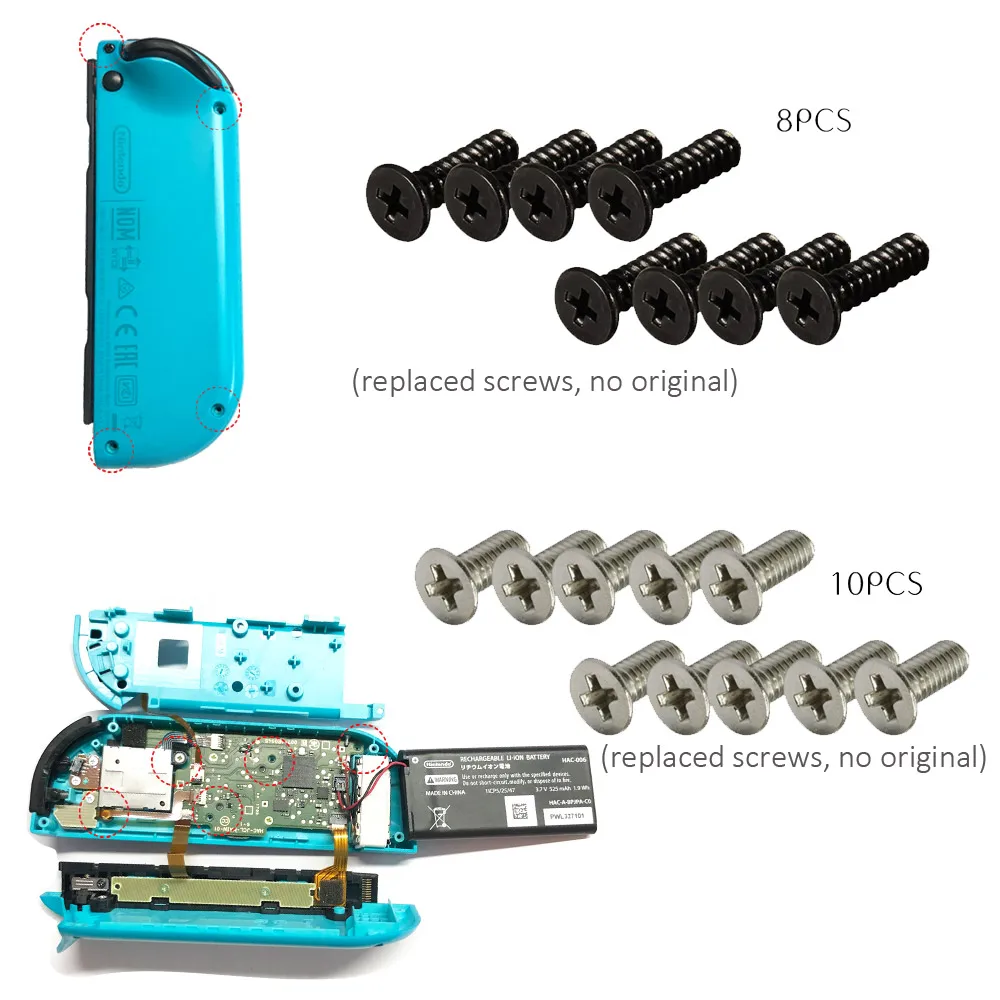 7 в 1 запасной 3D Аналоговый джойстик для пальца Nintendo Switch Joy Con модуль датчика