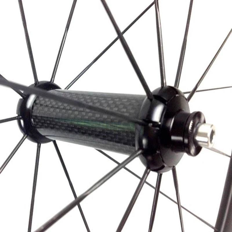 Flash Deal Carbon Bicycle Wheelset Campy Body 700C 23/25mm Wide 38mm 50mm 60mm 88mm R36 Hub Road Bike Basalt Brake Surface Carbon Wheels 2