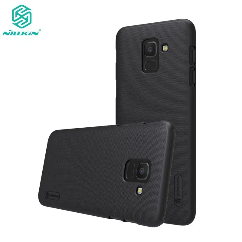 

sFor Samsung J6 Case Nillkin Frosted Shield Hard Cover Case For Samsung Galaxy J6 2018 J600F SM-J600F On6