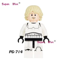 50 шт. Супер герои marvel Люк Скайуокер Модель Строительный блок кирпичи для дома игры Детские игрушки